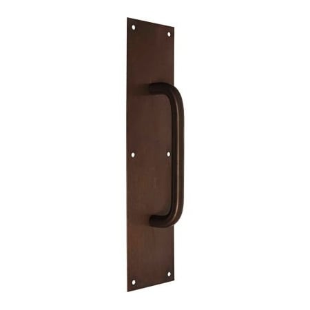 Yale Commercial Rockwood Pull Plate, 8"L x 16"H x 3/4, Oxidized Satin Bronze, 8" CTC 85753